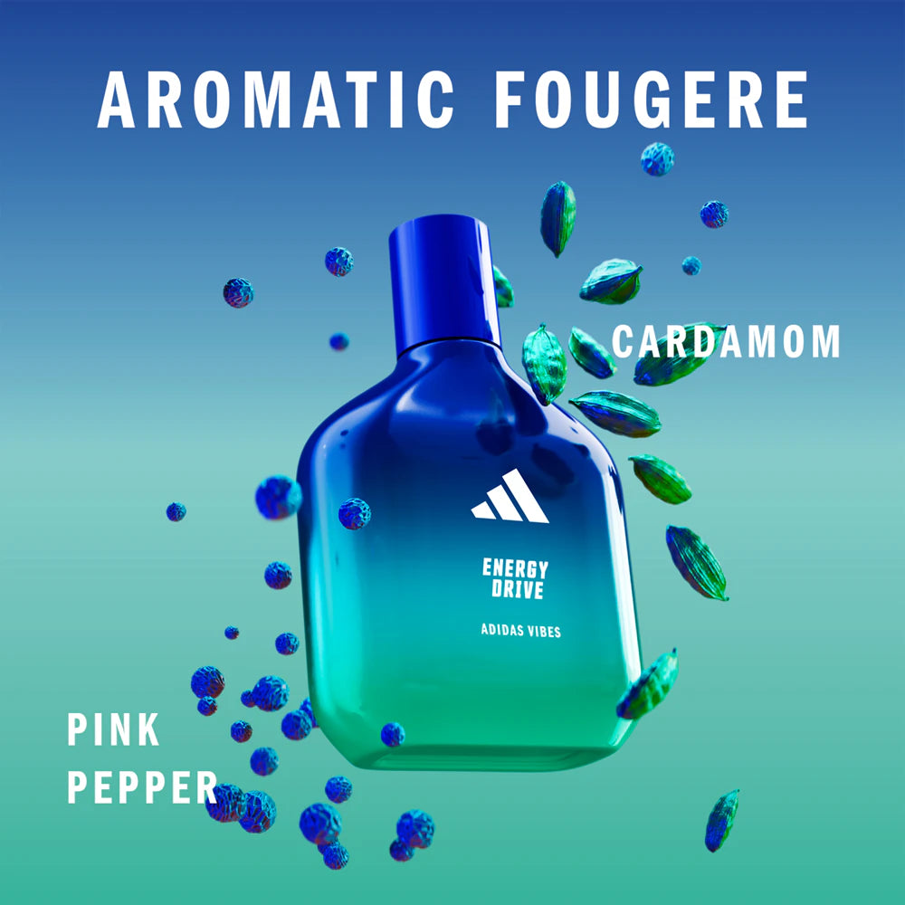 ADIDAS ENERGY DRIVE UNISEX EAU DE PARFUM