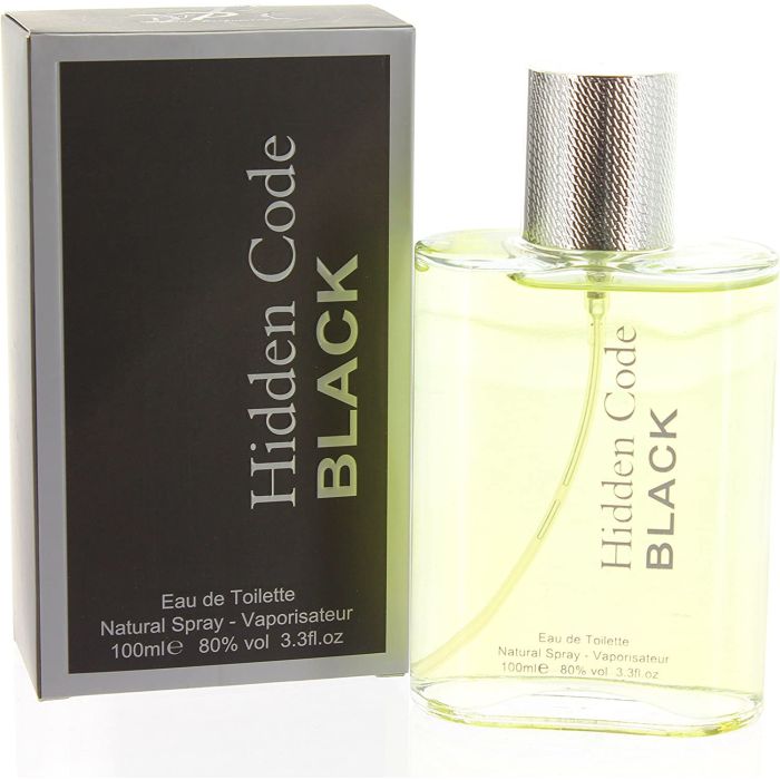 Hidden Code - Black "For Him" Eau De Toilette