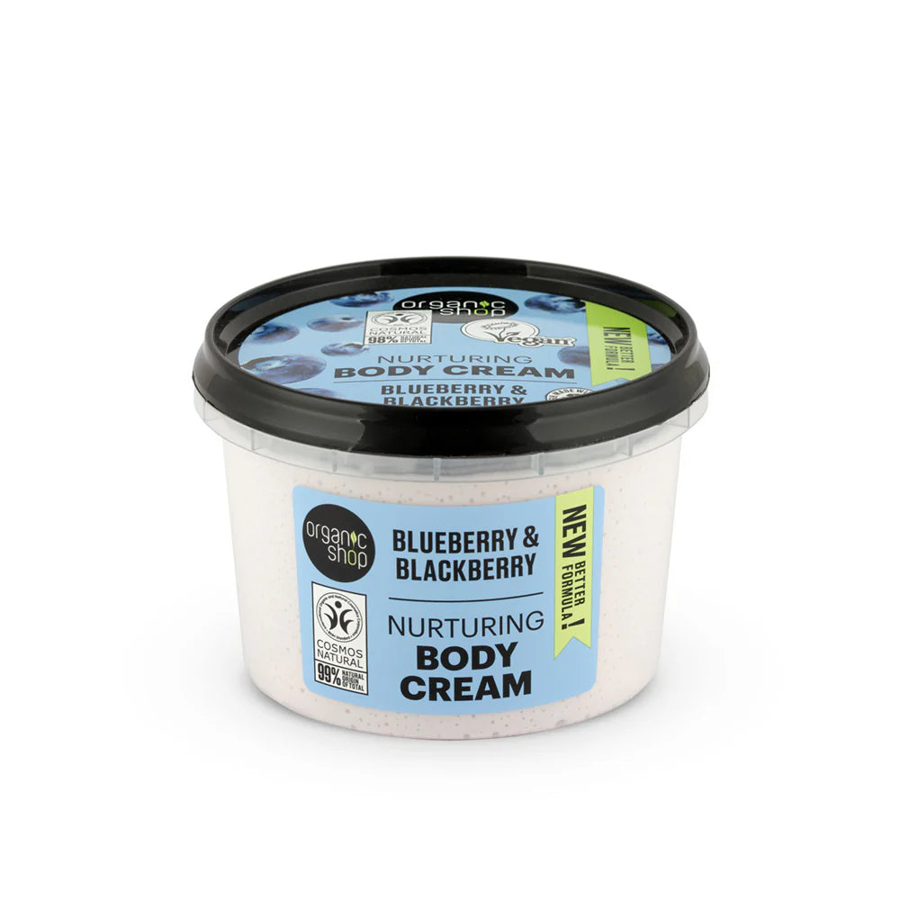 Organic Shop - Nurturing Body Cream "Blueberry & Blackberry"