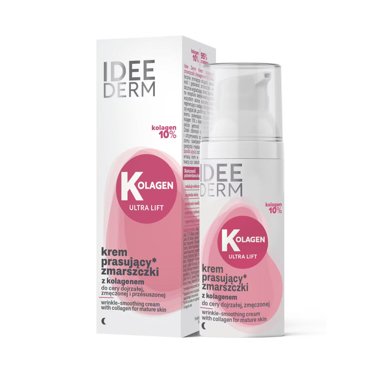 Idee Derm K – Wrinkle-Smoothing Cream with 10% Collagen Ultra Lift