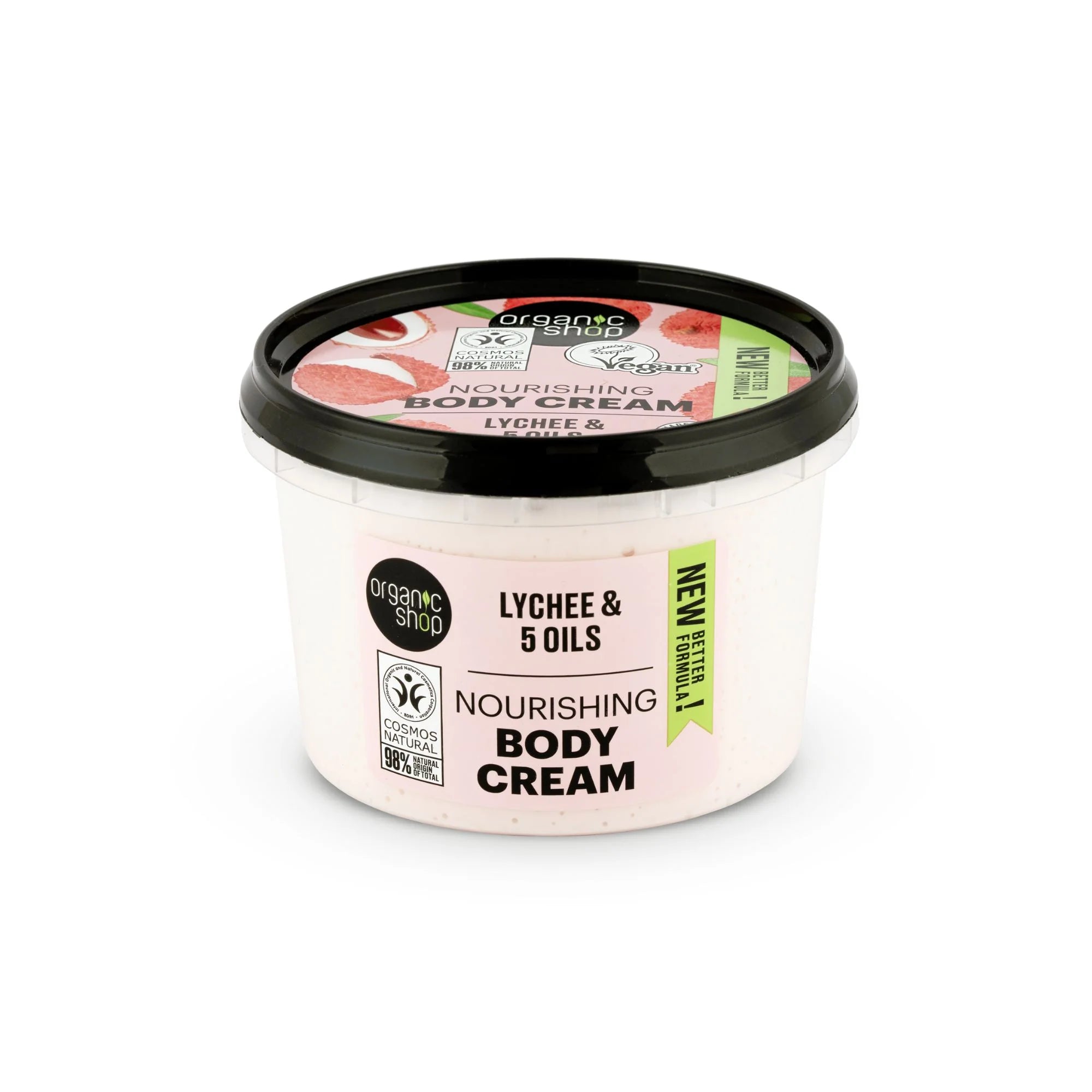 Organic Shop – "Lychee & 5 Oils" Nourishing Body Cream