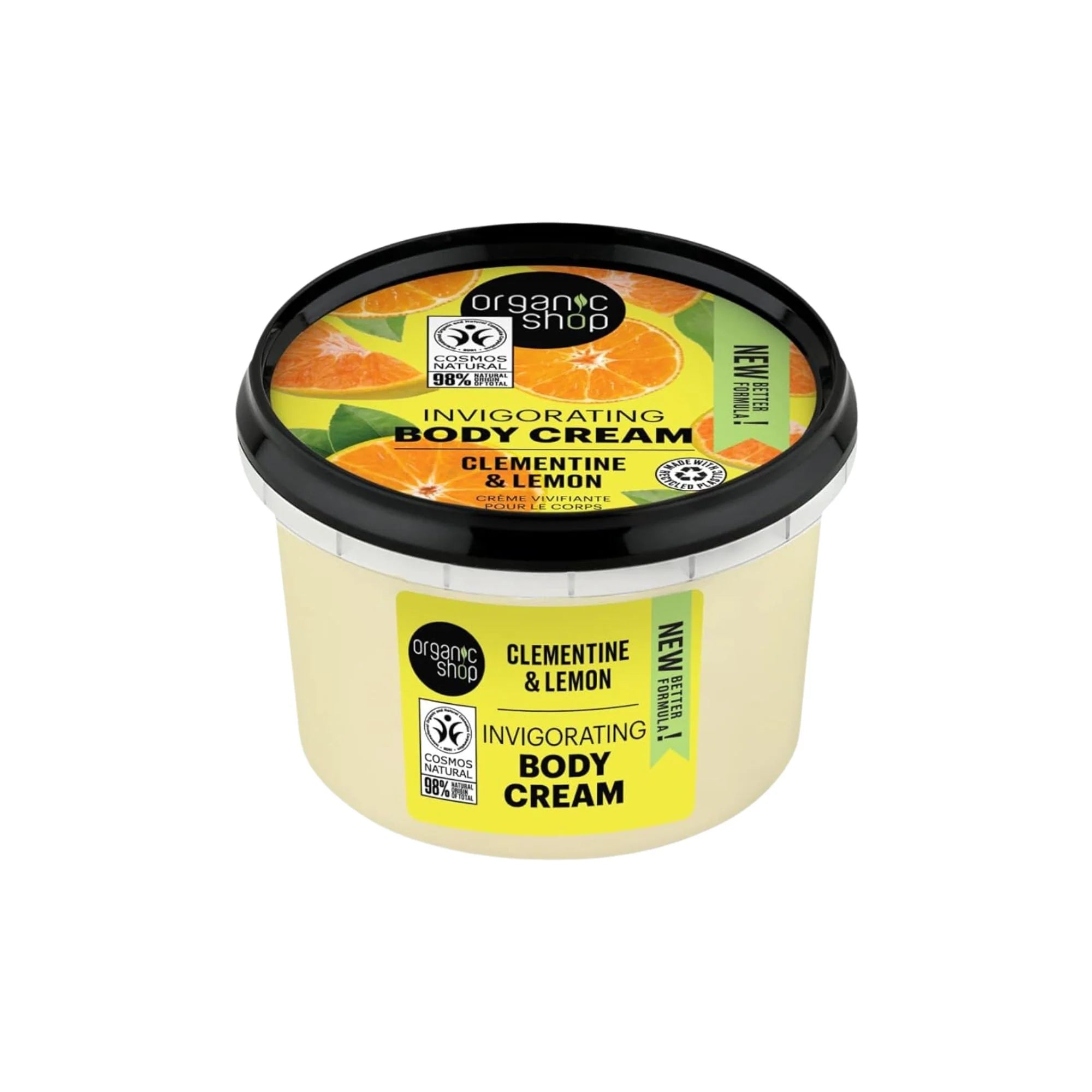 Organic Shop - Invigorating Body Cream "Clementine & Lemon"