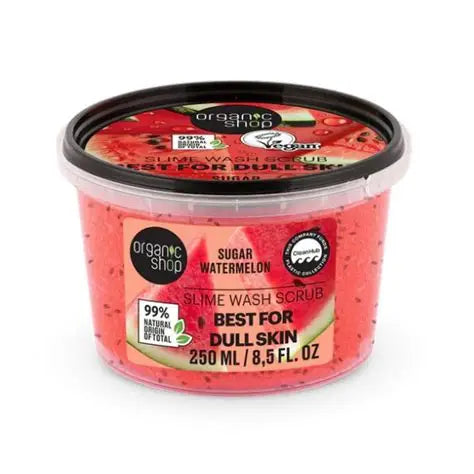 ORGANIC SHOP SUGAR WATERMELON SLIME SCRUB