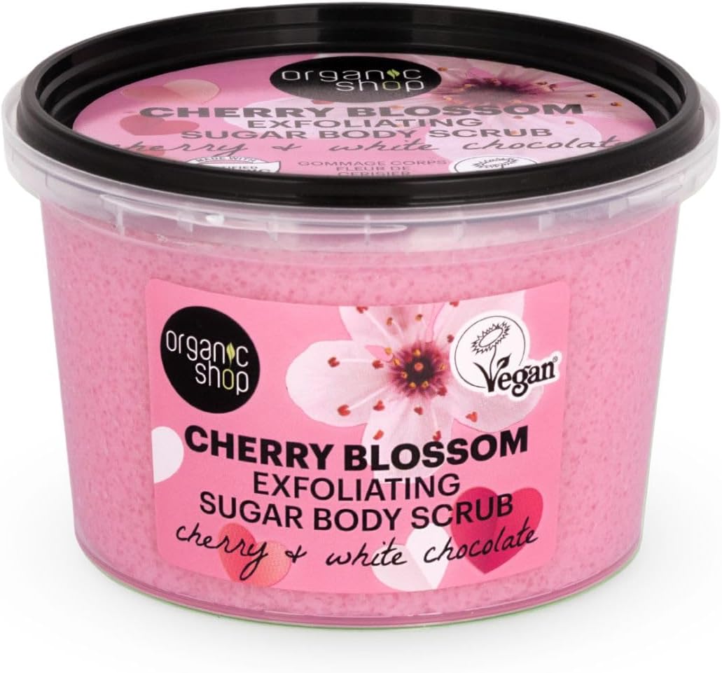 ORGANIC SHOP CHERRY BLOSSOM BODY SCRUB
