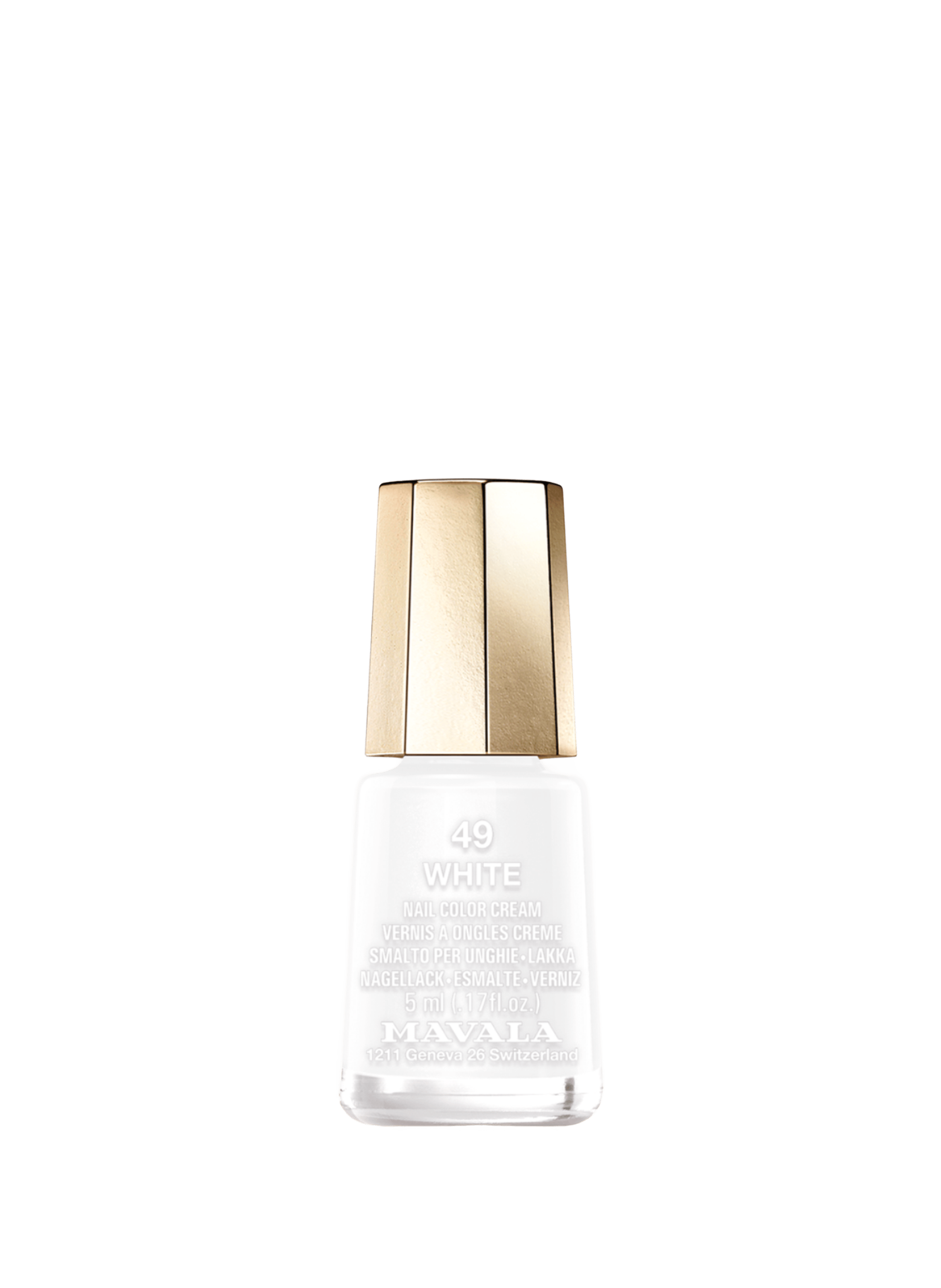 Mavala – Mini Color Nail Polish: White No. 49