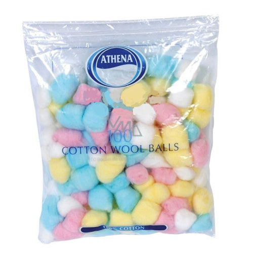 ATHENA COTTON WOOL BALLS X100