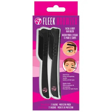 W7 FACIAL RAZOR X2 & POUCH
