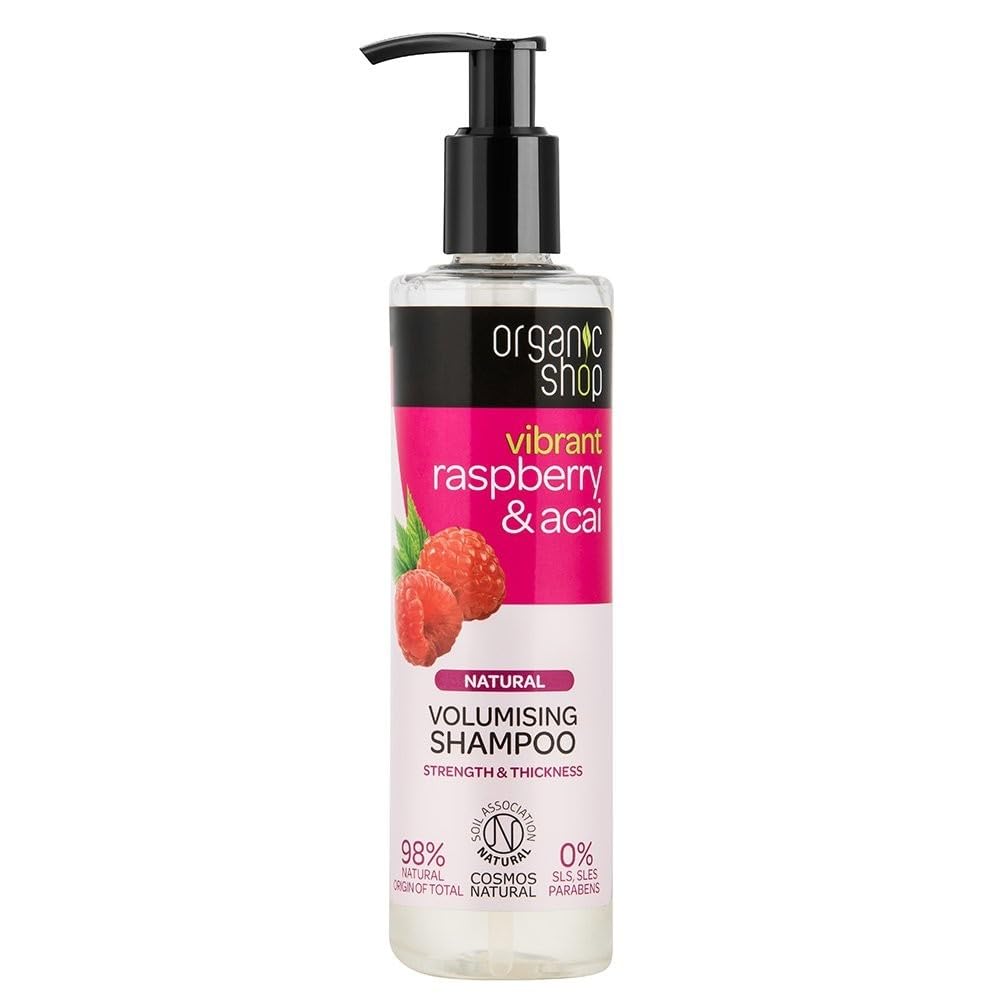 Organic Shop – Raspberry & Acai Hair Shampoo
