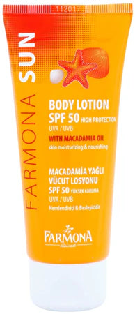 FARMONA SUN FACE CREAM MACADAMIA OIL SPF50