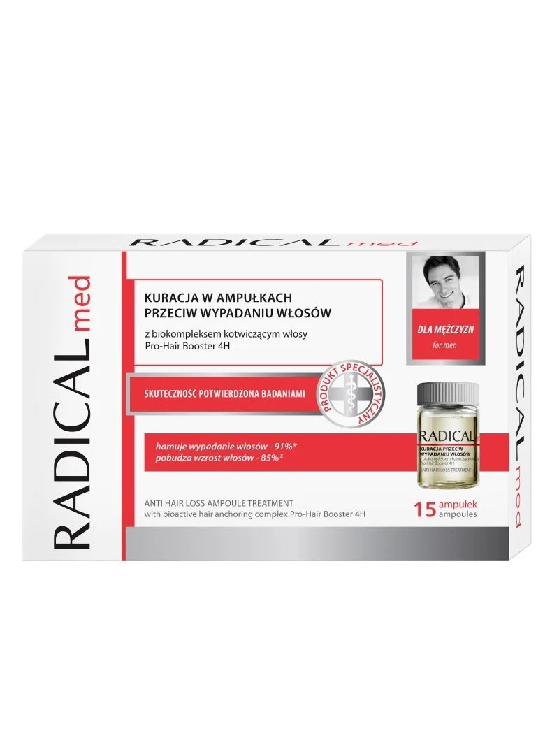Radical Med – Anti Hair Loss Ampoule Treatment for Men
