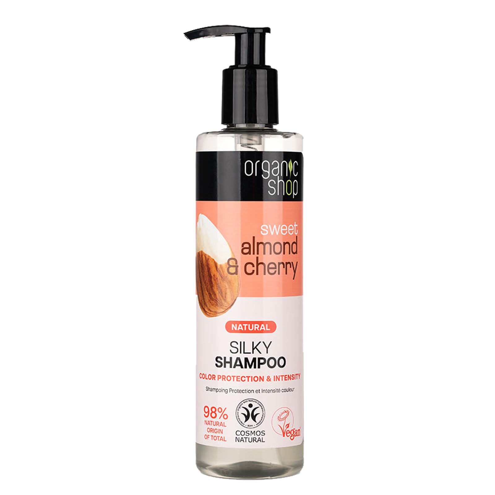 Organic Shop – Almond & Cherry Color Protection Shampoo