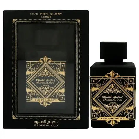 LATTAFA BADE'E AL OUD BLACK/GOLD OUD FOR GLORY EDP