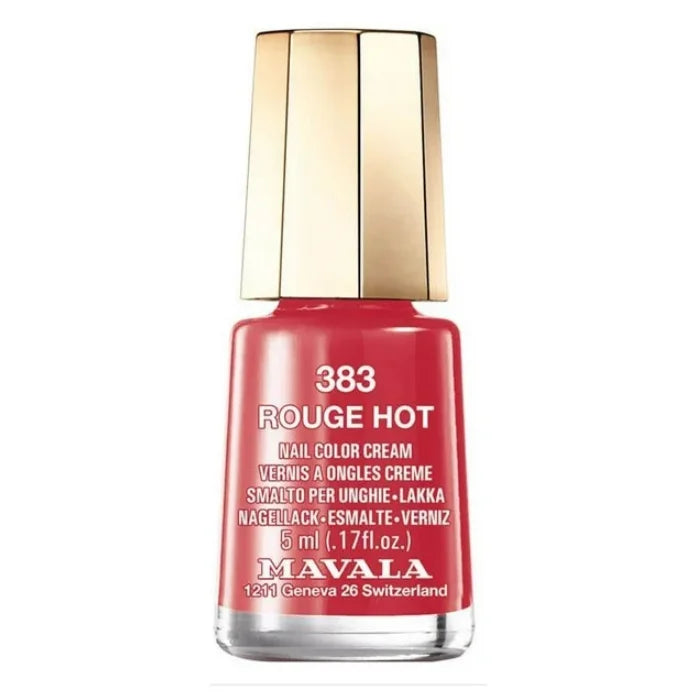 MAVALA MINI NAIL POLISH ROUGE HOT 383 5ML
