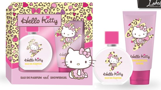 HELLO KITTY GIFTBOX - PERFUME 50ML & SHOWER GEL 100ML SET
