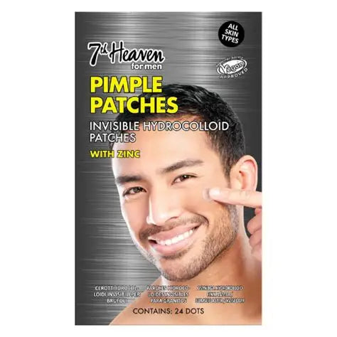 7th Heaven – Men’s Invisible Hydrocolloid Pimple Patches