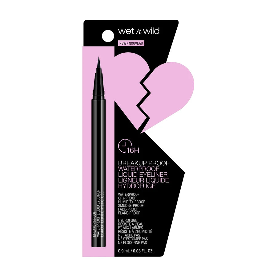 WET N WILD BREAKUP PROOF WATERPROOF LIQUID EYELINER