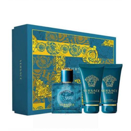 VERSACE EROS POUR HOMME EAU DE TOILETTE GIFT SET