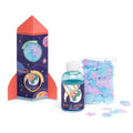 CASEULLE ROCKET SHAPED BATH CONFETTI & SHOWER GEL