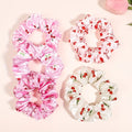 SATIN CHERRY HAIR TIE (RANDOM COLOUR)