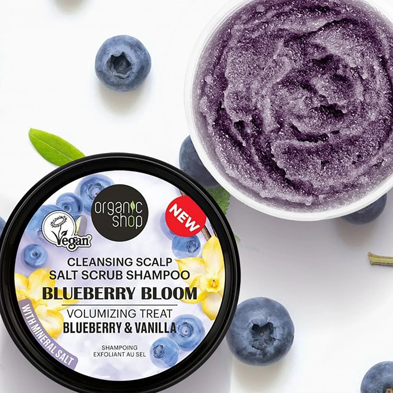ORGANIC SHOP CLEANSING SCALP SALT SCRUB SHAMPOO