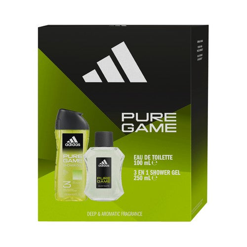 Adidas Pure Game Gift Set – Eau de Toilette & 3-in-1 Shower Gel