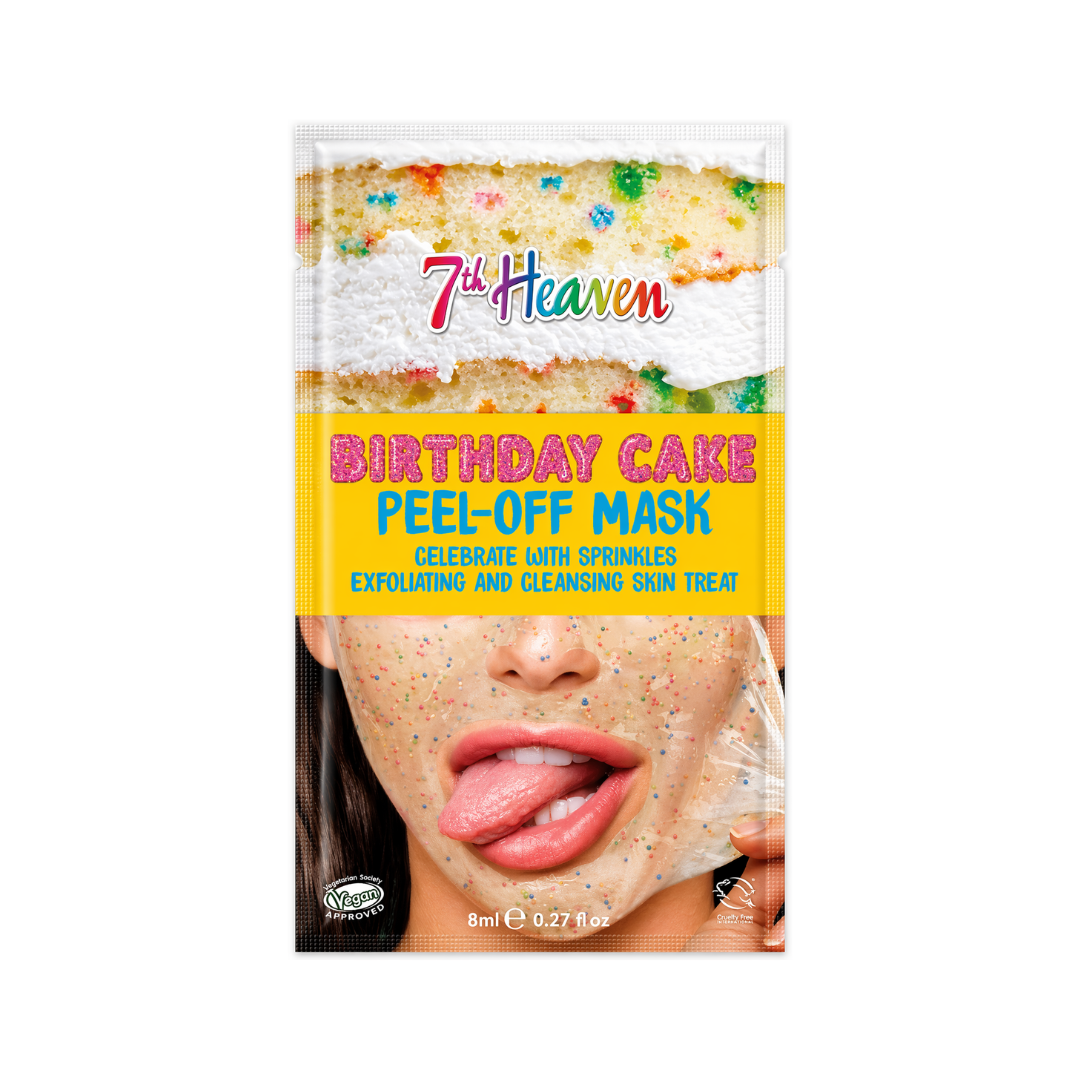 7th Heaven – Birthday Cake Peel-Off Mask