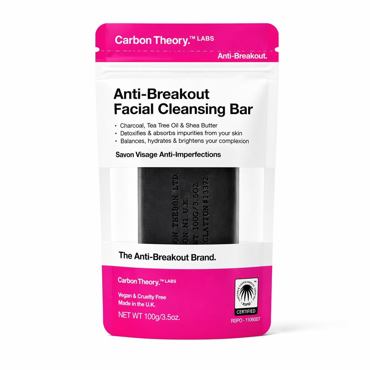 Carbon Theory - Anti-Breakout Facial Cleansing Bar