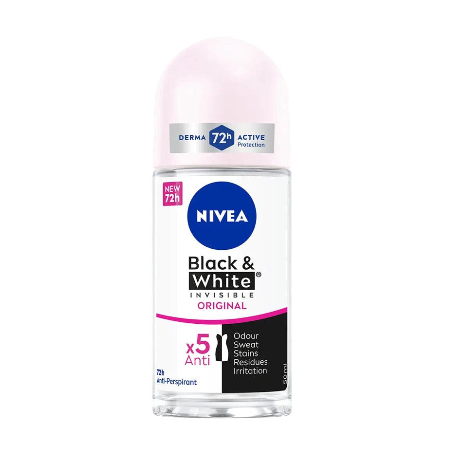 Nivea - Black & White Invisible Original Roll-On
