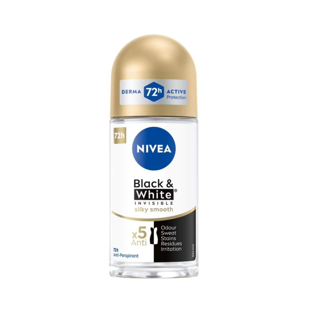 Nivea - Black & White Invisible Silky Smooth Roll-On