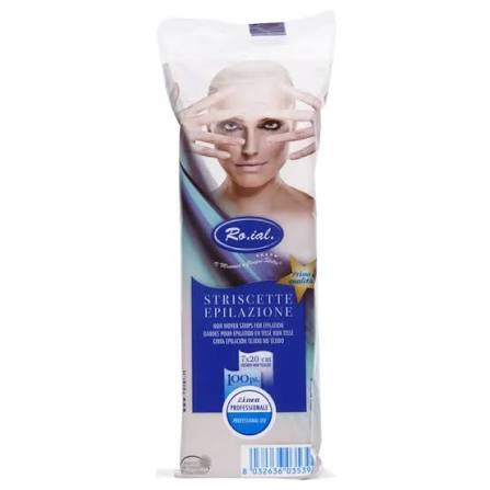 RO.IAL NON WOVEN WAXING STRIPS X100PCS
