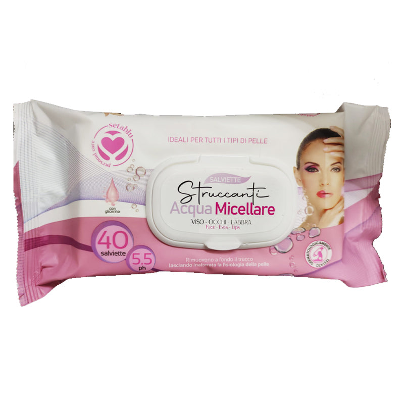 Setablu – Micellar Water Makeup Remover Wipes
