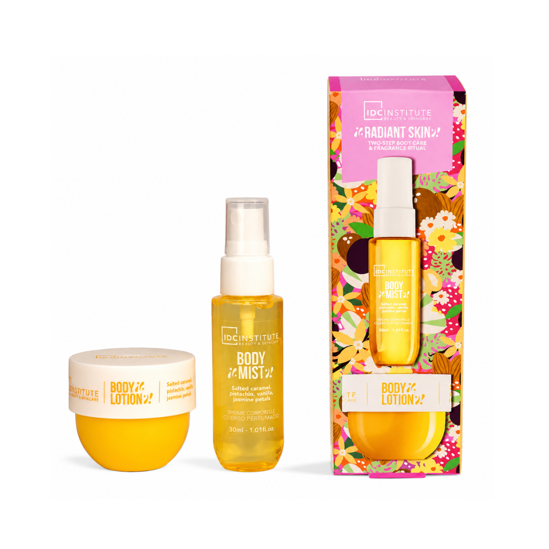 IDC Institute Radiant Skin – Two-Step Body Care & Fragrance Ritual Set